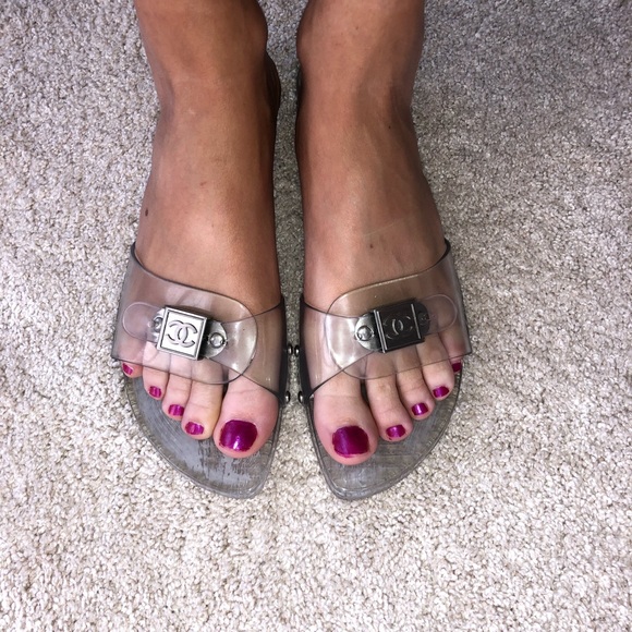 ❌SOLD❌Chanel clear sandals - Picture 5 of 7